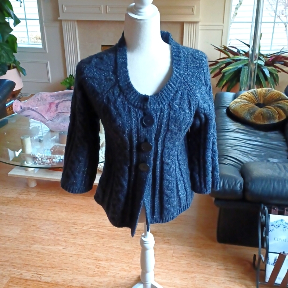 Mac & Jac Nubby Knit Sweater